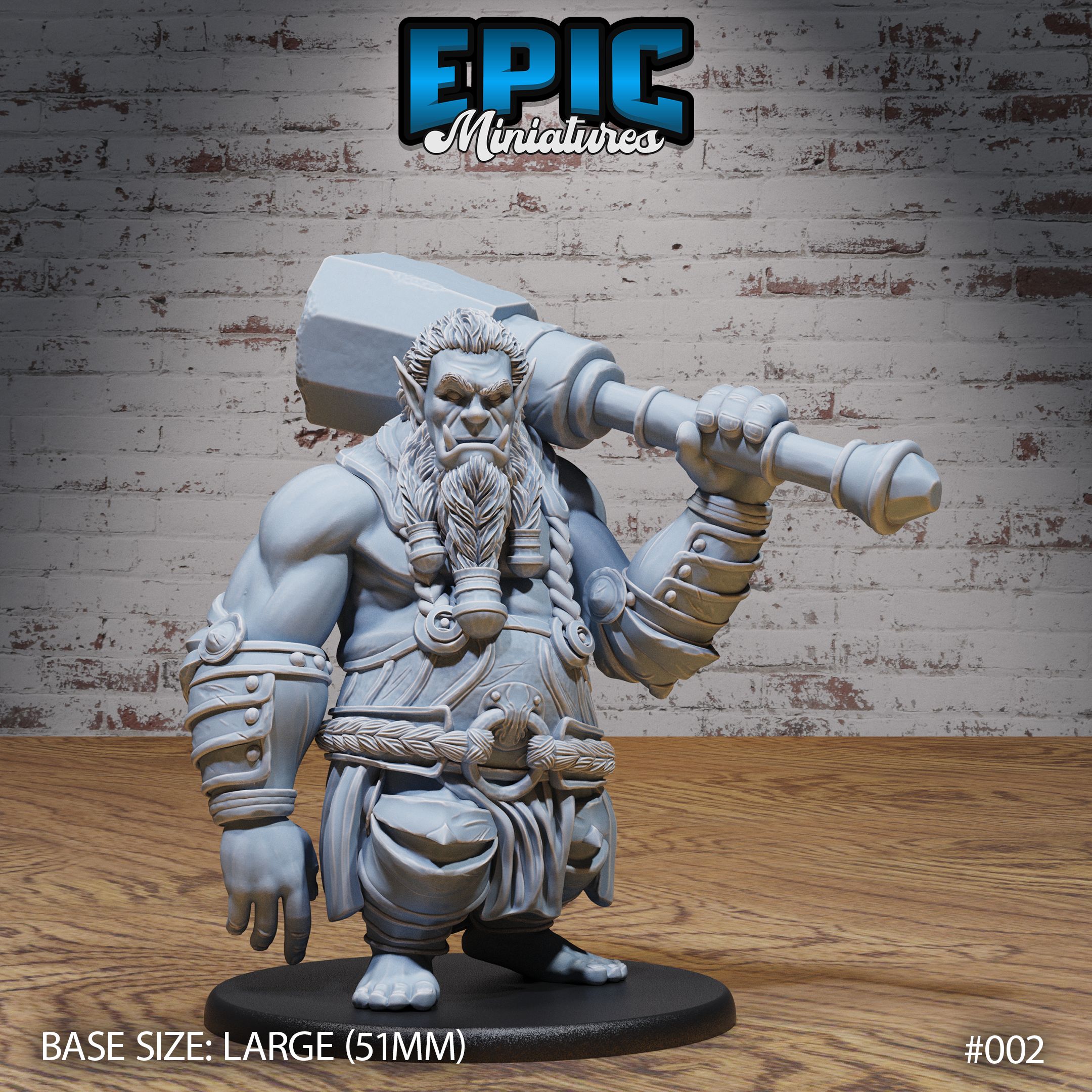 Half Troll / Evil Ogre / Male Cave Beast / Forest Monster / Giant Humanoid Creature / Orc Siege Servant